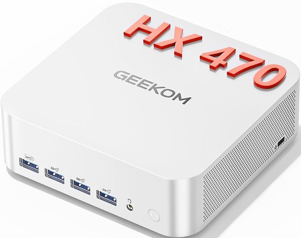 GEEKOM A9 Max — mini PC IA locale Ryzen AI 9 HX 370, Radeon 890M — HIT Production