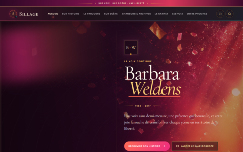 Sillage — Barbara Weldens
